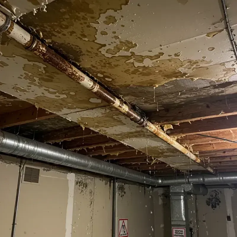 Ceiling Water Damage Repair in Rugby, ND